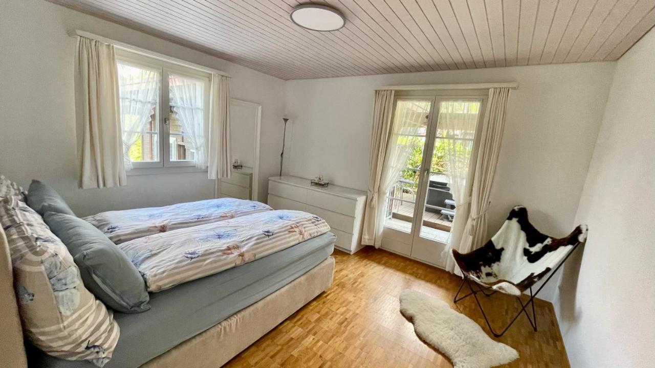The Swiss Paradise 2 Apartment With Garden, Whirlpool, And Mountain Panorama Wirzweli Εξωτερικό φωτογραφία