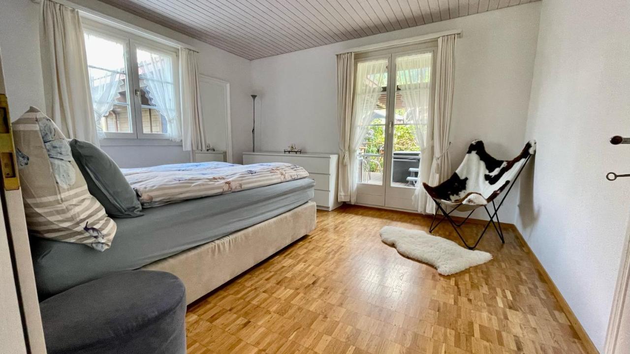 The Swiss Paradise 2 Apartment With Garden, Whirlpool, And Mountain Panorama Wirzweli Εξωτερικό φωτογραφία