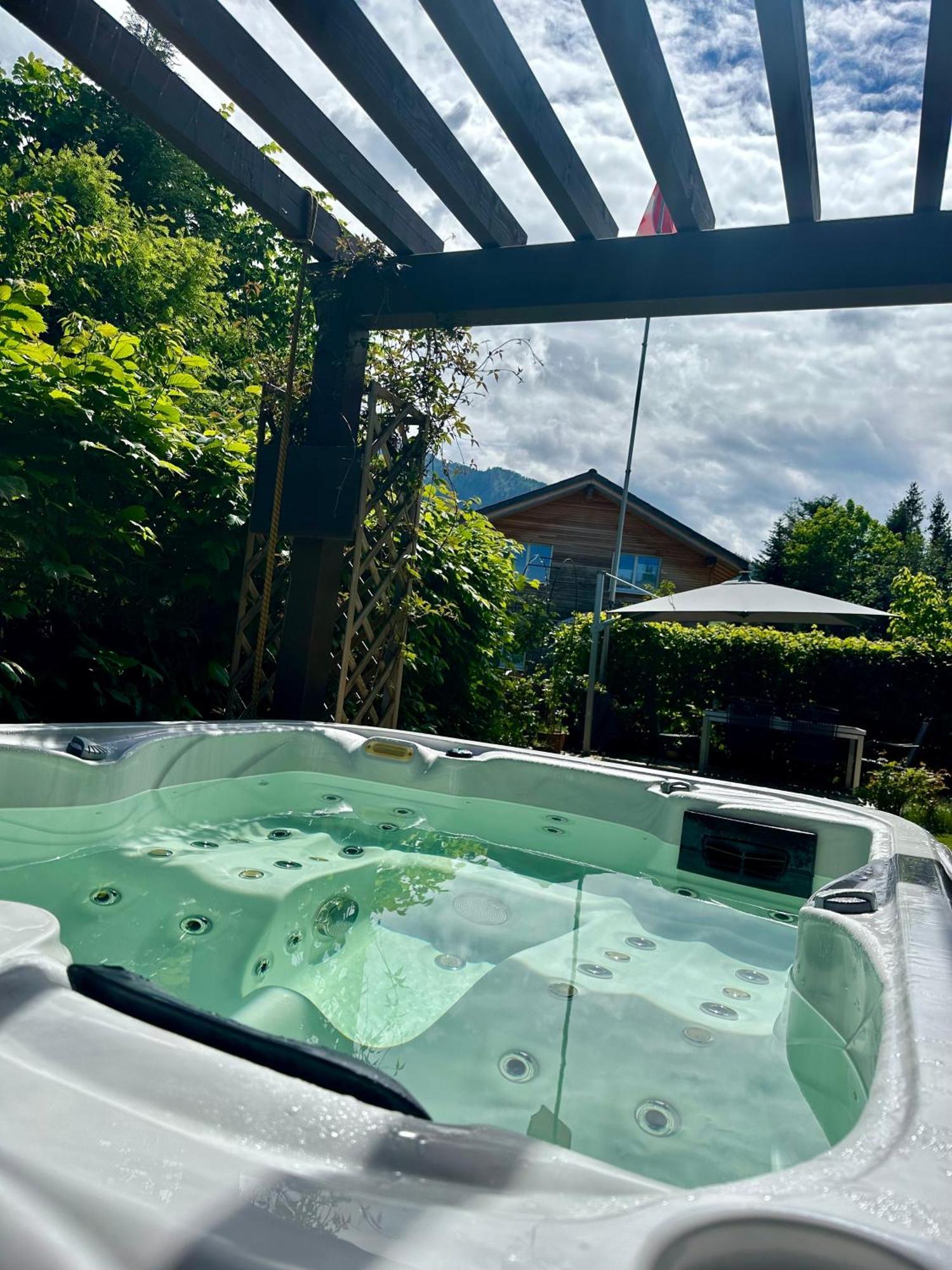 The Swiss Paradise 2 Apartment With Garden, Whirlpool, And Mountain Panorama Wirzweli Εξωτερικό φωτογραφία