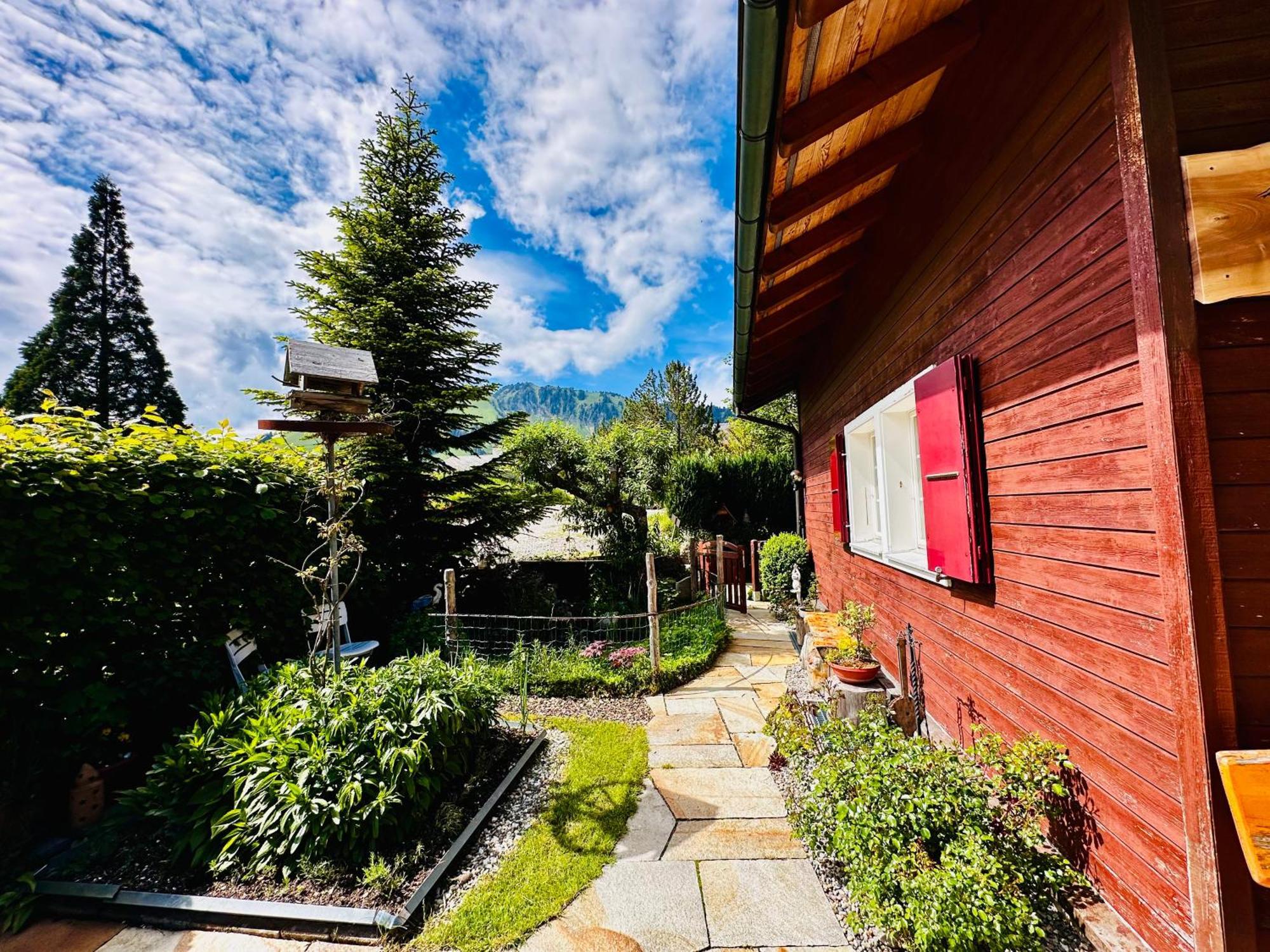 The Swiss Paradise 2 Apartment With Garden, Whirlpool, And Mountain Panorama Wirzweli Εξωτερικό φωτογραφία