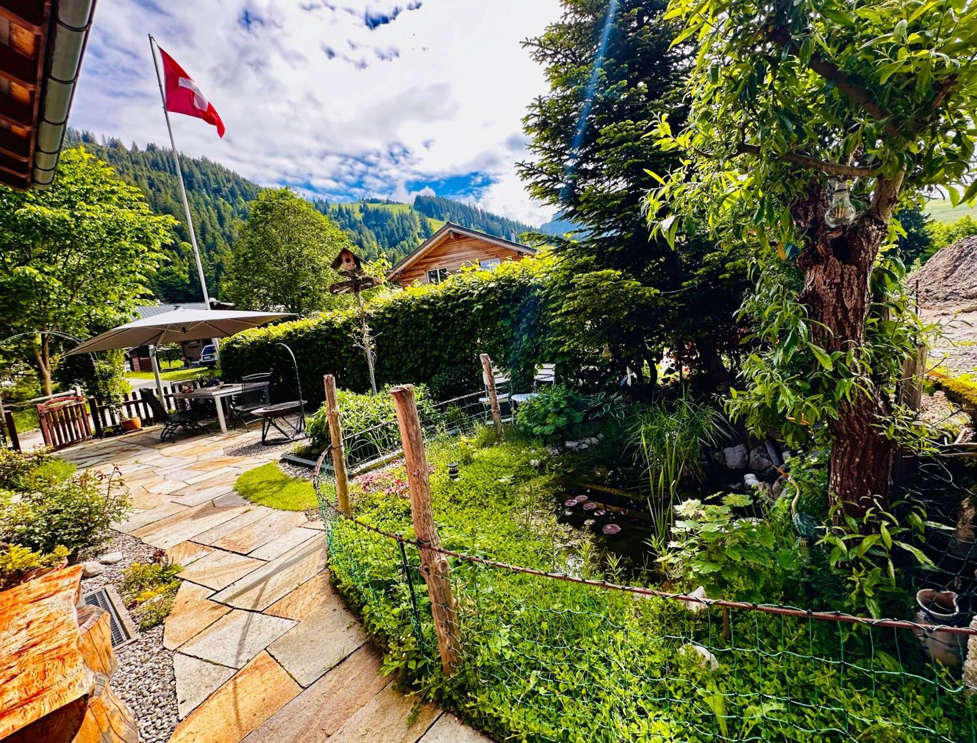 The Swiss Paradise 2 Apartment With Garden, Whirlpool, And Mountain Panorama Wirzweli Εξωτερικό φωτογραφία